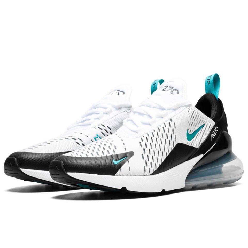 Nike air max Flykmit shoes White/Black/Blue