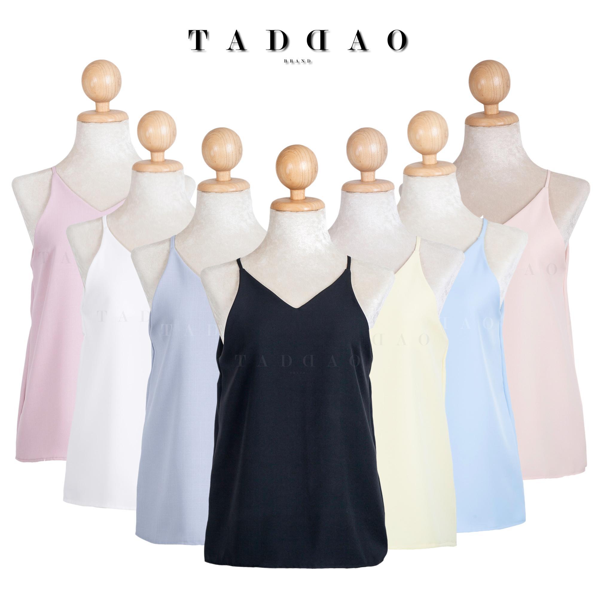 Taddaobrand-เสื้อสายเดี่ยวคอวีลดราคา Taddaobrand-เสื้อสายเดี่ยวคอวีลดราคา