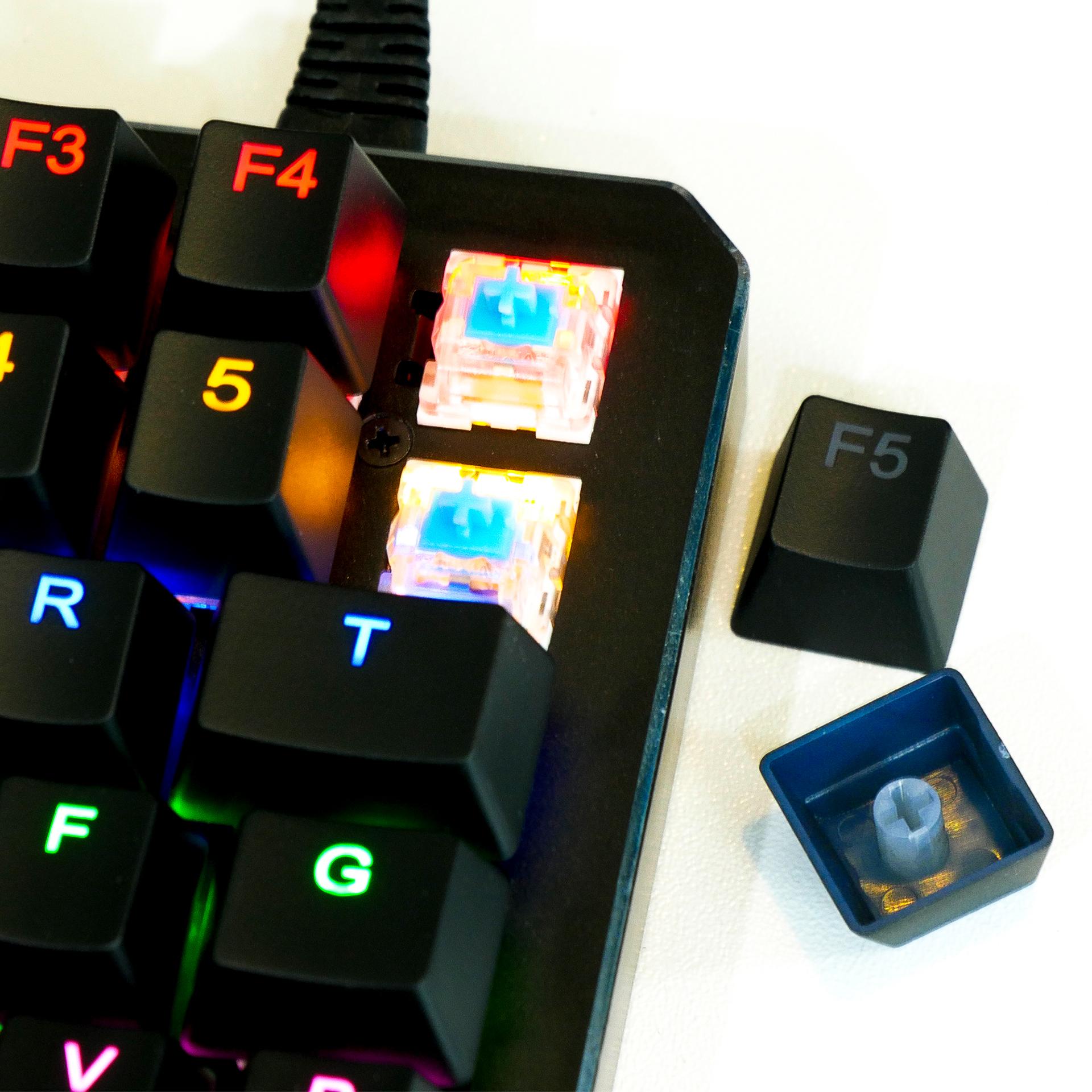 LEVEL51 Annex (Single Hand Keyboard, Mechanical Blue Switch)