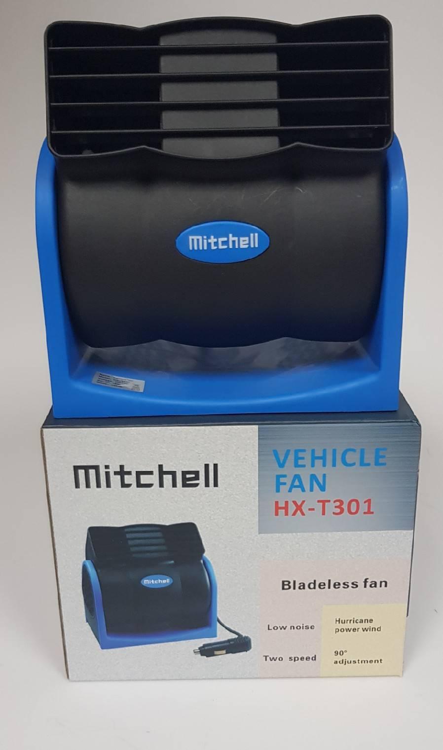 Mitchell พัดลมติดรถยนต์ 12V พลังเทอโบ ลมเย็นแรง ปรับได้ 2 ระดับ Vehicle Fan DC 12V Mitchell พัดลมติดรถยนต์ 12V พลังเทอโบ ลมเย็นแรง ปรับได้ 2 ระดับ Vehicle Fan DC 12V