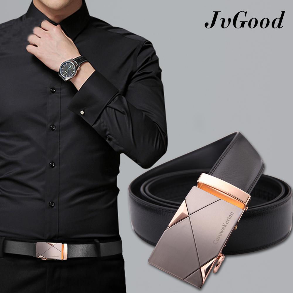 JvGood เข็มขัดผู้ชาย เข็มขัด ผู้ชาย Men Belt PU Leather Belt for Men Automatic Buckle Male Waist Strap 120cm JvGood เข็มขัดผู้ชาย เข็มขัด ผู้ชาย Men Belt PU Leather Belt for Men Automatic Buckle Male Waist Strap 120cm