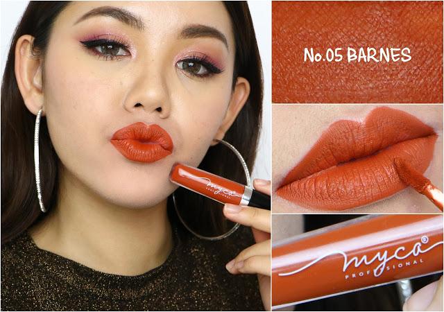 MYCA Ultra Matte Lip Cream ลิปสติก MYCA ของแท้ #05 BARNES MYCA Ultra Matte Lip Cream ลิปสติก MYCA ของแท้ #05 BARNES