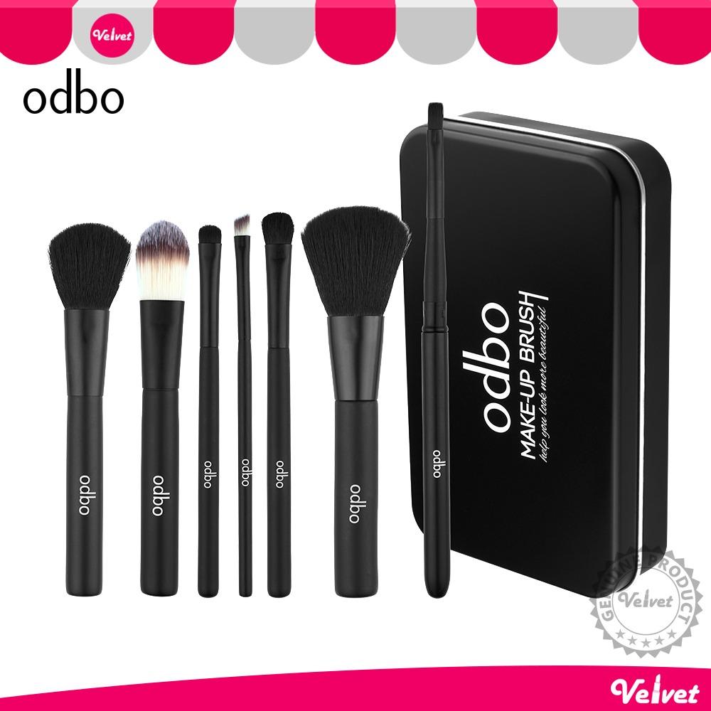 odbo โอดีบีโอ เมคอัพ บรัช คิท - แปรงแต่งหน้าเซท สีดำ OD809-01