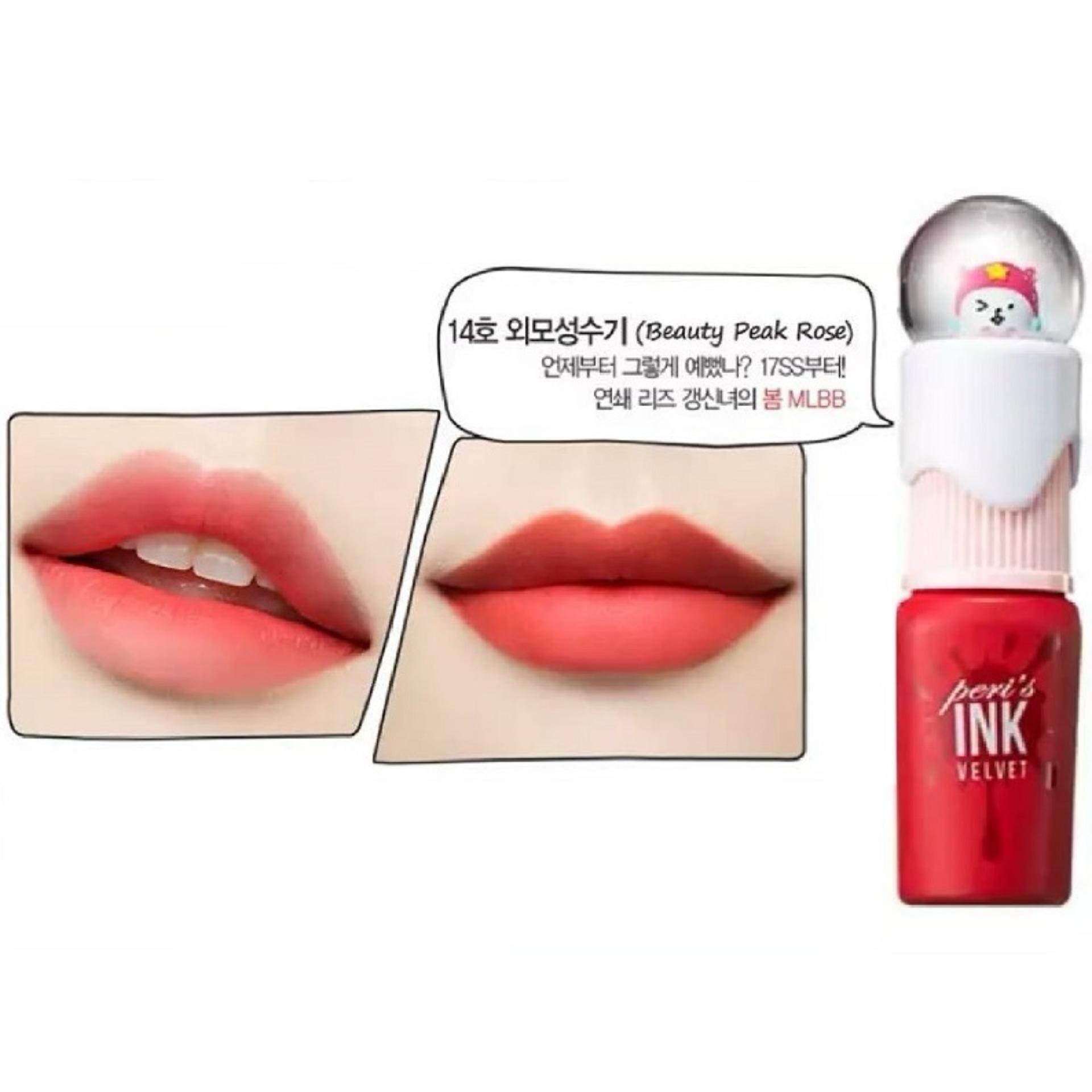 Peripera Pearly night ink velvet (Limited Edition 2017) **คละSnowball** ลิปเนื้อแมตครีมกำมะหยี่ สีสดใส แน่น มาในแพ็คเกจใหม่หัวสโนว์บอลวาววับ คิ้วท์ๆ Peripera Pearly night ink velvet (Limited Edition 2017) **คละSnowball** ลิปเนื้อแมตครีมกำมะหยี่ สีสดใส แน่น มาในแพ็คเกจใหม่หัวสโนว์บอลวาววับ คิ้วท์ๆ
