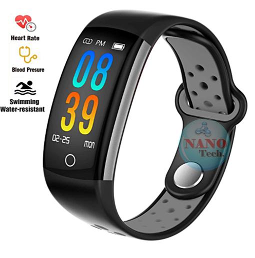 สร้อยข้อมือสมาร์ท Q6 Smartband HR ฟิตเนสนอนเครื่องติดตามกันน้ำ IP68 ติดตามกิจกรรมติดตามสำหรับ Ios สร้อยข้อมือสมาร์ท Q6 Smartband HR ฟิตเนสนอนเครื่องติดตามกันน้ำ IP68 ติดตามกิจกรรมติดตามสำหรับ Ios