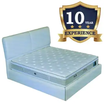Jingjai ที่นอน THE INTELLIGENT POCKET SPRING หนา 12 นิ้ว เสริมยางพาราระบบ Hi-Density หุ้มผ้ากันไรฝุ่น ขนาด 5 ฟุต(ส่งกรุงเทพฯและปริมณฑลเท่านั้น) Jingjai ที่นอน THE INTELLIGENT POCKET SPRING หนา 12 นิ้ว เสริมยางพาราระบบ Hi-Density หุ้มผ้ากันไรฝุ่น ขนาด 5 ฟุต(ส่งกรุงเทพฯและปริมณฑลเท่านั้น)