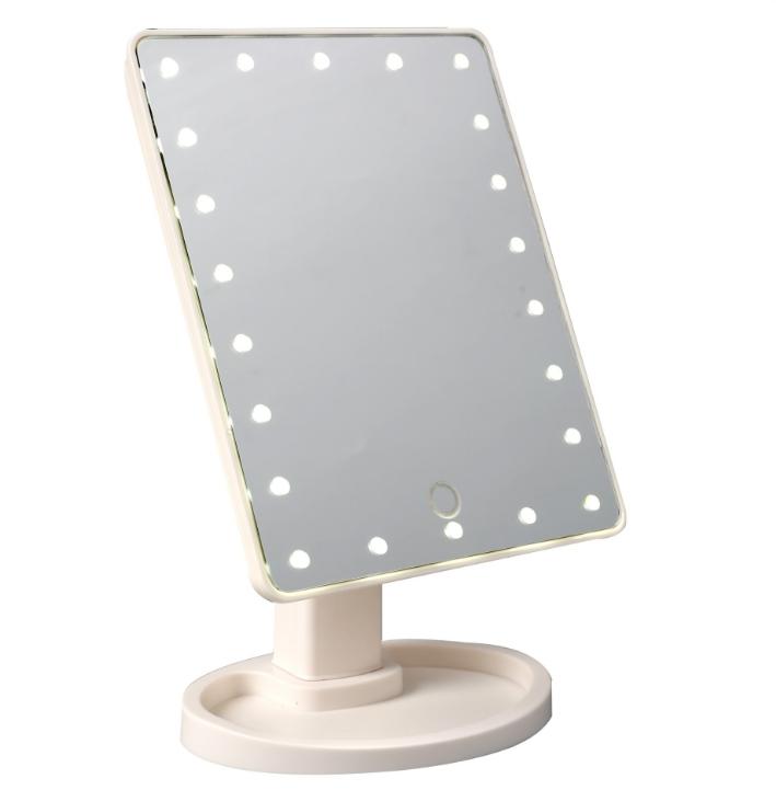 Asia กระจก LED แต่งหน้า ไฟรอบกระจก รุ่น Touch Screen สีขาว