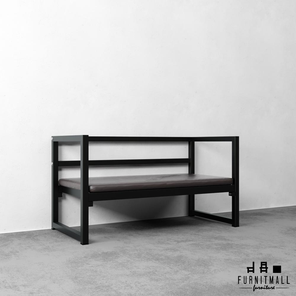 FURNITMALL โซฟา โซฟาเหล็ก Steel Sofa (สีดำ) FURNITMALL โซฟา โซฟาเหล็ก Steel Sofa (สีดำ)