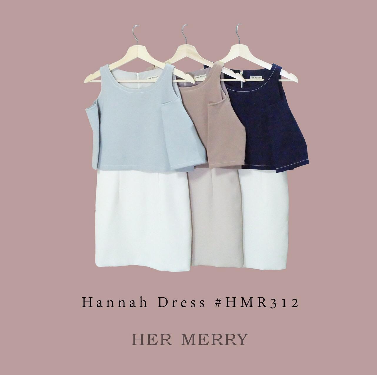 Her Merry Brand ชุดเดรส รุ่น Hannah Dress