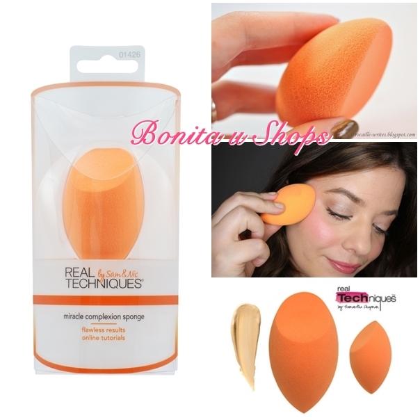 Real Techniques Miracle complexion Sponge ฟองน้ำไข่สีส้ม