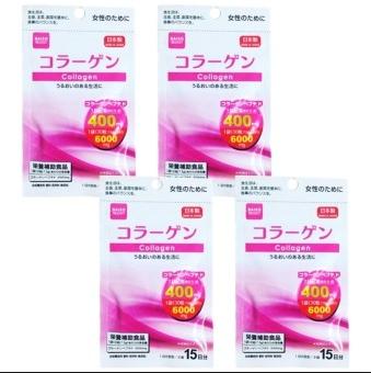 DAISO COLLAGEN ฟื้นฟูสภาพผิว ลดการเกิดริ้วรอย ทำให้ผิวดูอ่อนเยาว์ 30เม็ด/ซอง ( 4 ซอง )