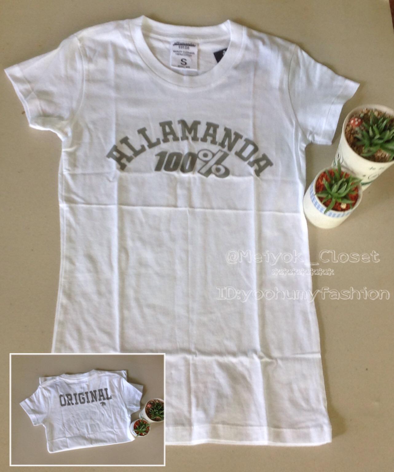 เสื้อยืดคอกลม เสื้อAllamanda เสื้อเข้ารูป ผ้ายืดเนื้อดี แต่งสกรีนงานคุณภาพ เสื้อยืดคอกลม เสื้อAllamanda เสื้อเข้ารูป ผ้ายืดเนื้อดี แต่งสกรีนงานคุณภาพ