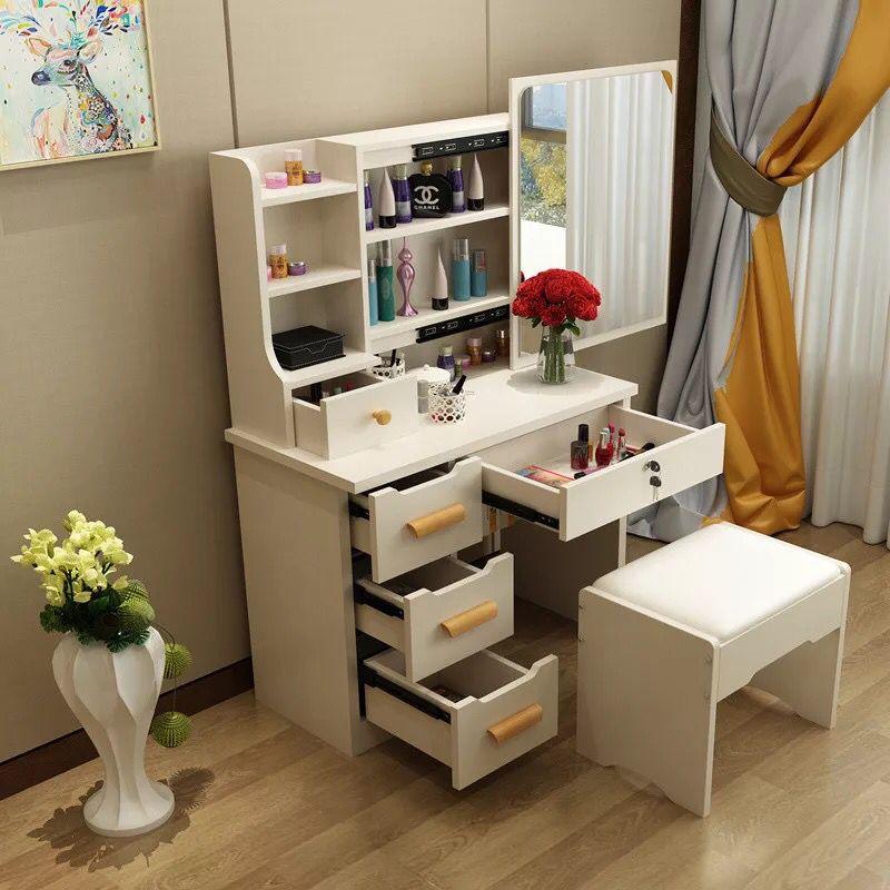 Dressing Table โต๊ะเครื่องแป้งรวมกับเก้าอี้ Dressing Table โต๊ะเครื่องแป้งรวมกับเก้าอี้