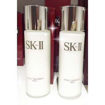 SK-II FACIAL TREATMENT MILK 75ML (แพคคู่ 2 ขวด สุดคุ้ม สินค้ามีจำนวนจำกัด)