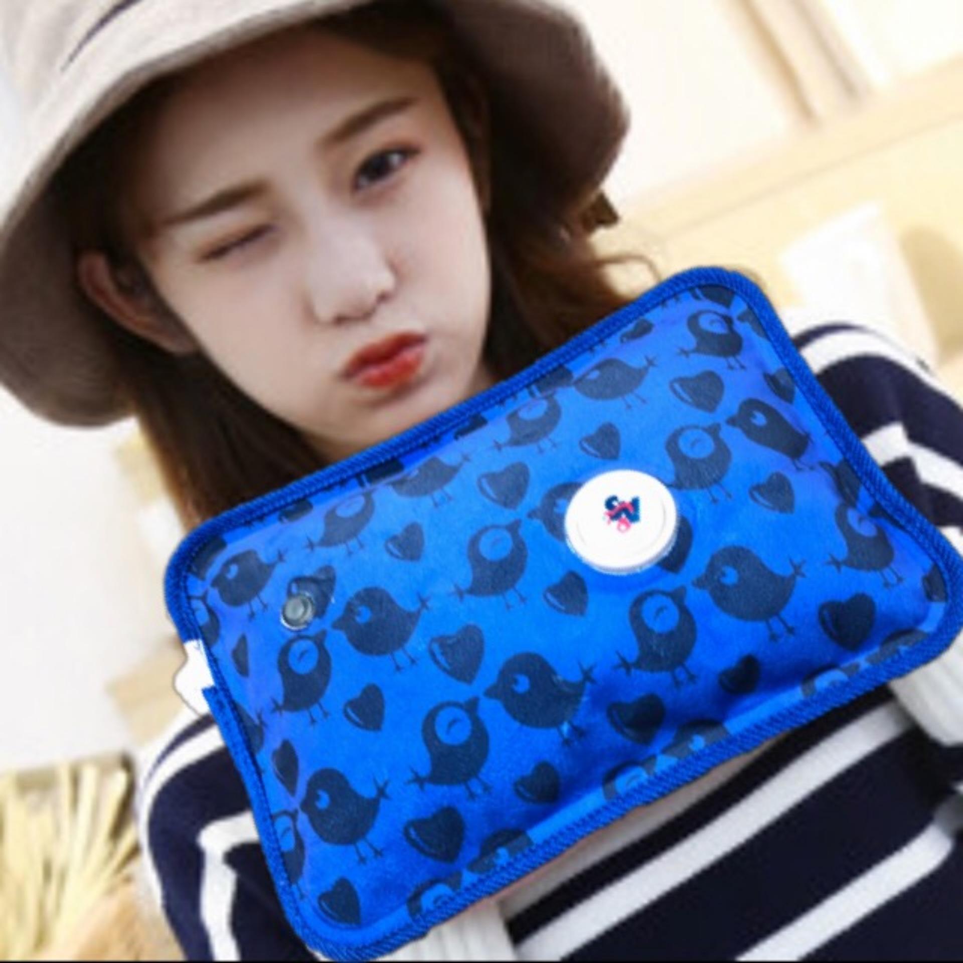 กระเป๋าน้ำร้อนไฟฟ้า ลายจุด สีน้ำตาล กระเป๋าน้ำร้อนไฟฟ้า ลายจุด สีน้ำตาล