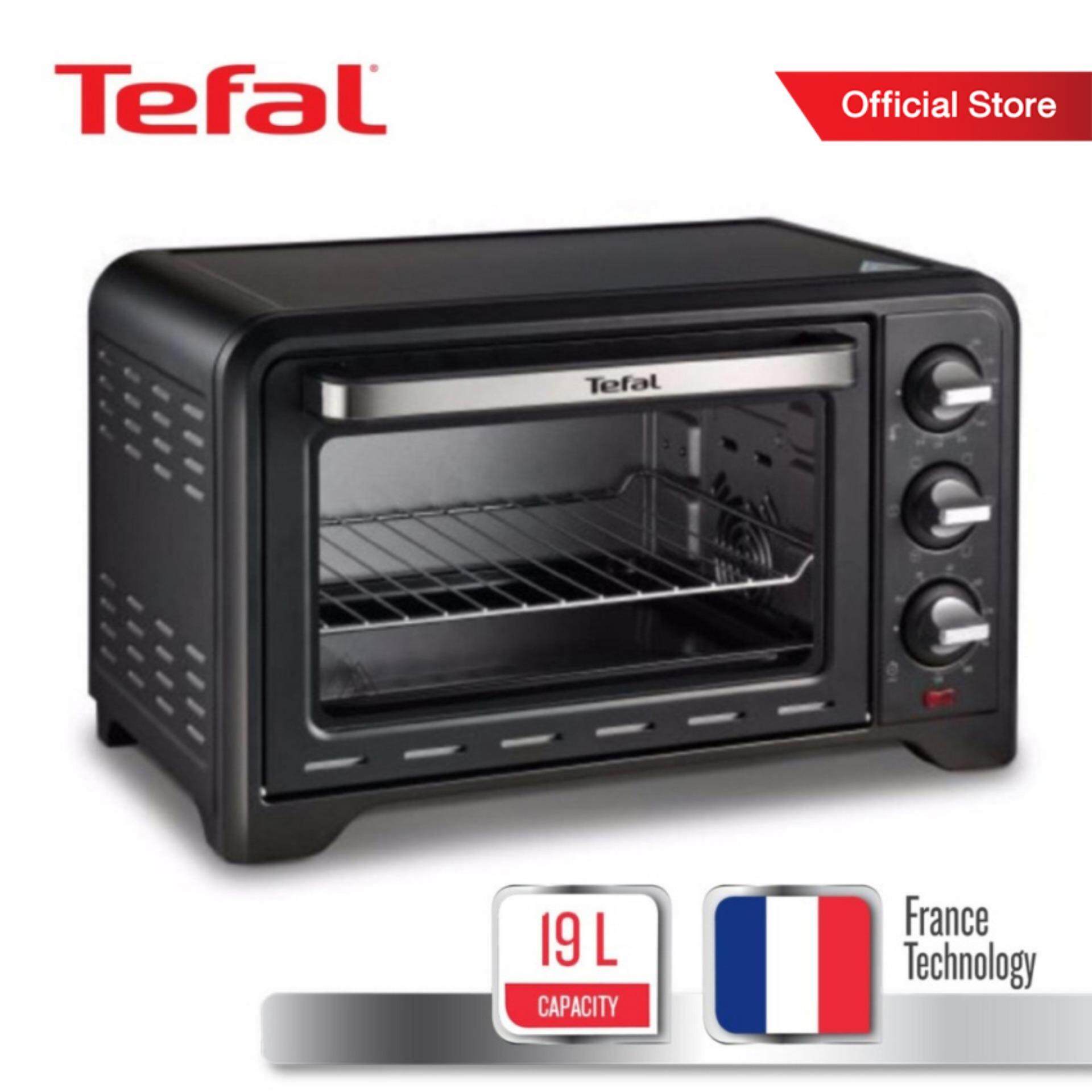 Tefal เตาอบไฟฟ้า กำลังไฟ 1,500 วัตต์ ขนาดความจุ 19 ลิตร รุ่น OF4448TH -Black