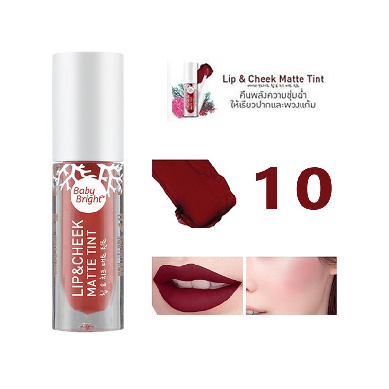 ลิป Baby Bright Lip & Cheek Matte Tint 2.4g ลิปทินท์+แก้มเนื้อแมท ลิป Baby Bright Lip & Cheek Matte Tint 2.4g ลิปทินท์+แก้มเนื้อแมท