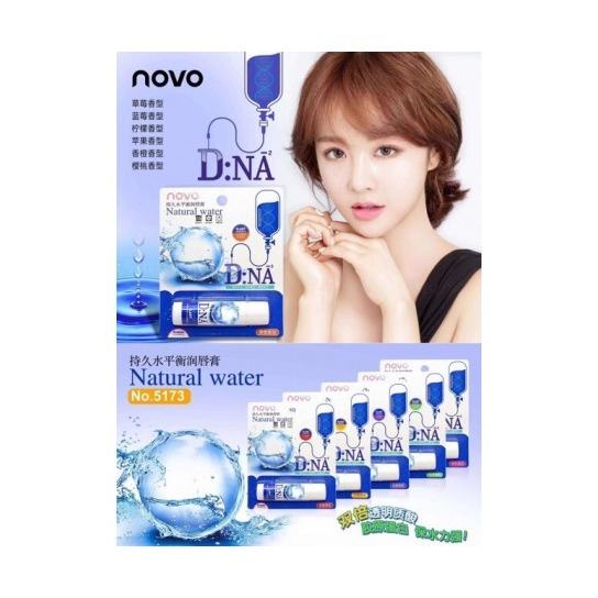 NOVO Lip Balm ของแท้ 100% ลิปบาล์ม ลิปมัน ไม่มีสี กลิ่นผลไม้ ให้การบำรุงเหนือกว่าลิปบาล์มทั่วไป เติมความชุ่มชื่นยิ่งกว่าด้วยเทคโนโลยี Moisture Wrap ฟื้นฟูริมฝีปากที่แห้ง แตก เป็นขุย ให้คืนความเนียนนุ่ม เนื้อเจลบางเบา ไม่เหนียวเหนอะหนะ