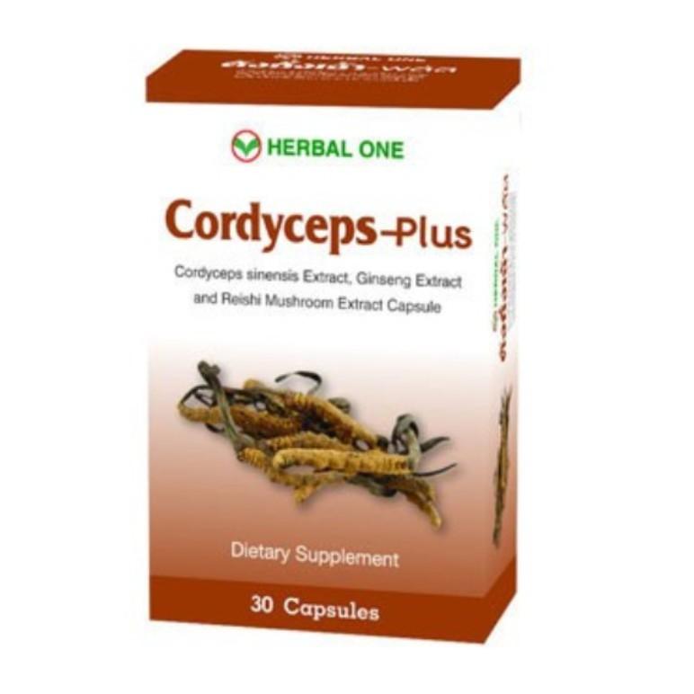 อ้วยอันโอสถ /Herbal One ตังถั่งเฉ้า Cordycepts-Plus 30เม็ด อ้วยอันโอสถ /Herbal One ตังถั่งเฉ้า Cordycepts-Plus 30เม็ด