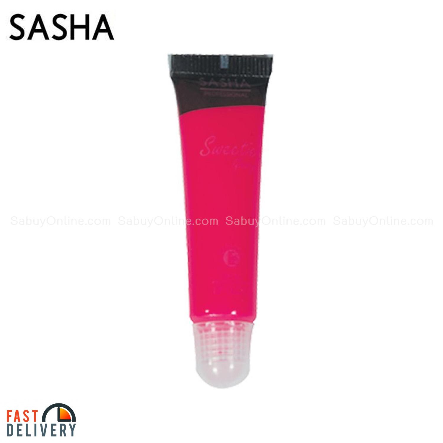 Sasha Sweety Glossy #2 ส้มแดง Sasha Sweety Glossy #2 ส้มแดง