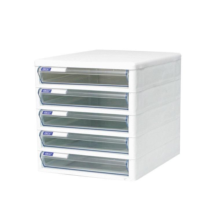 ORCA ตู้เอกสาร TCB-5 / โครงขาวลิ้นชักสีใส 5 ชั้น ORCA ตู้เอกสาร TCB-5 / โครงขาวลิ้นชักสีใส 5 ชั้น