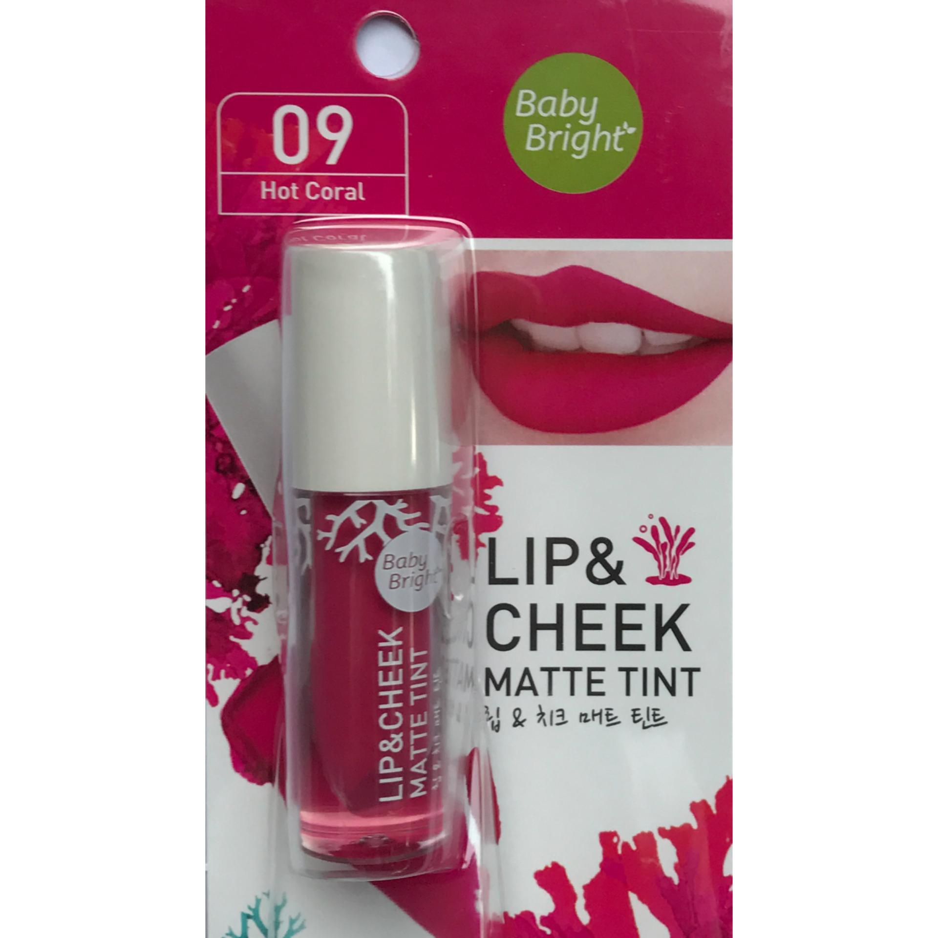 Baby Bright Lip & Cheek Matte Tint # ฮอท คอรัล(09 Hot Coral) Baby Bright Lip & Cheek Matte Tint # ฮอท คอรัล(09 Hot Coral)