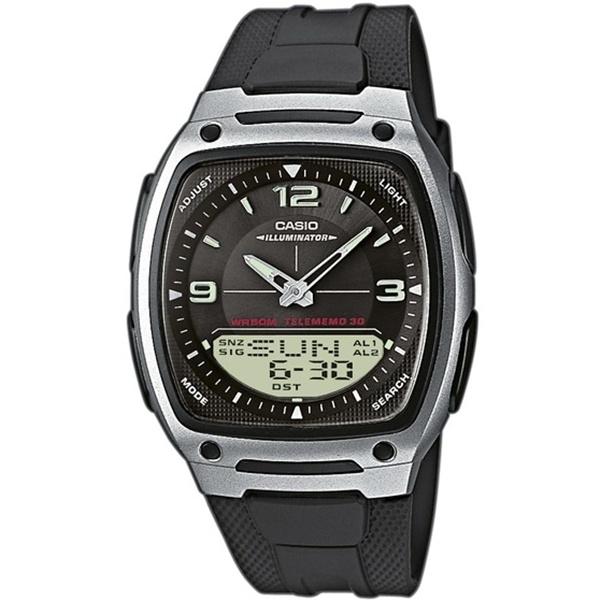 Casio นาฬิกาข้อมือผู้ชาย สายเรซิ่น Standard - รุ่น AW81-1A1