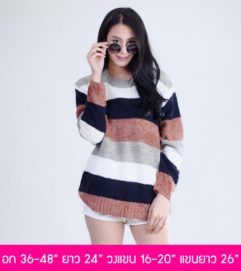 เสื้อไหมพรม กำมะหยี่ แขนยาว เสื้อกันหนาว unisex เสื้อกันหนาวแฟชั่น รุ่นกำมะหยี่สายรุ้ง