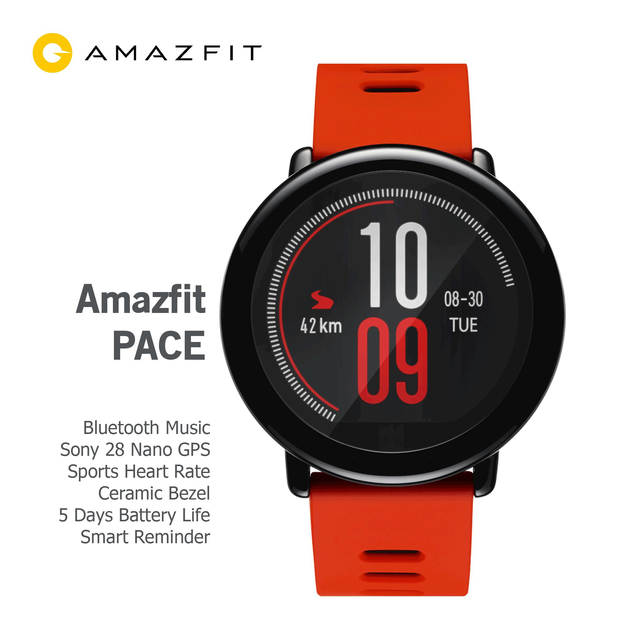 นาฬิกาสมาร์ทวอช์ท ของใหม่ Amazfit PACE ของแท้ รับประกันเข้าศูนย์ได้ ของแท้ไม่ต้องสืบ บริษัทAmazfit ลงมาขายเอง นาฬิกาสมาร์ทวอช์ท ของใหม่ Amazfit PACE ของแท้ รับประกันเข้าศูนย์ได้ ของแท้ไม่ต้องสืบ บริษัทAmazfit ลงมาขายเอง