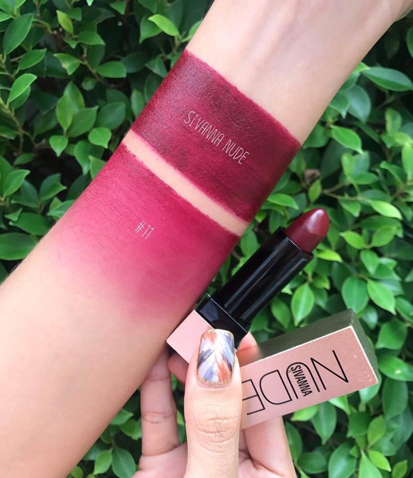 Sivanna Colors Luxury Nude Matte Lipstick HF582 ลิปเนื้อแมทสีนู้ด สีสวย เนื้อดี ❌❌แท่งละ 90 บาท❌❌ Sivanna Colors Luxury Nude Matte Lipstick HF582 ลิปเนื้อแมทสีนู้ด สีสวย เนื้อดี ❌❌แท่งละ 90 บาท❌❌