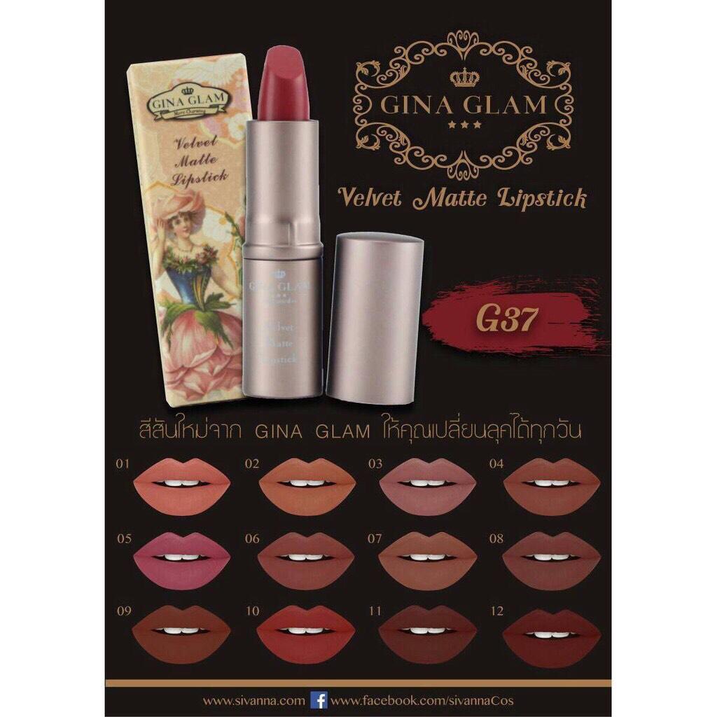 ลิปสติก Sivanna Gona Velvet Matte Lipstick (ของแท้) ลิปสติก Sivanna Gona Velvet Matte Lipstick (ของแท้)