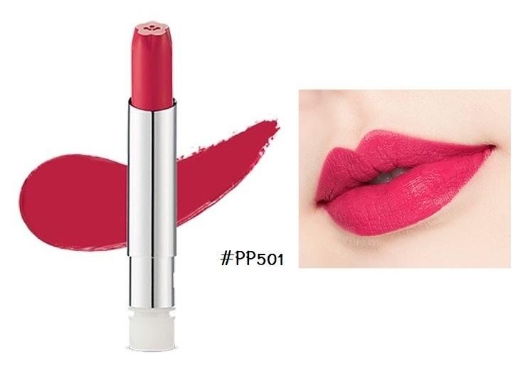 Etude House Cherry Blossom Dear My Matte Tinting Lips-Talk (Refill/แบบรีฟิว) ลิปสติกเนื้อแมตต์ ให้สีชัดสวย เนื้อลิปเนียนทาง่ายติดทน