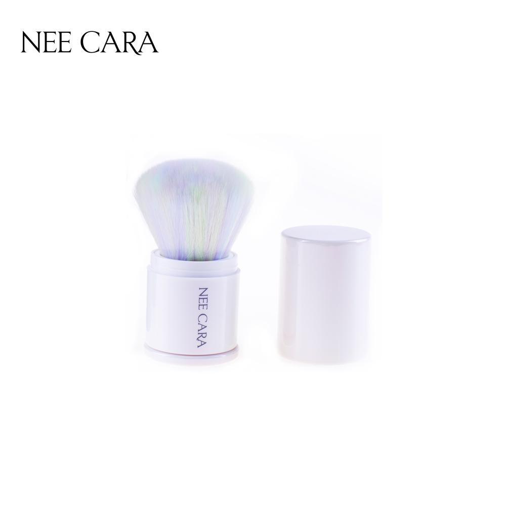NEECARA แปรงแต่งหน้าคาบูกิ พร้อมฝาปิด สีขาว White (N806) NEECARA แปรงแต่งหน้าคาบูกิ พร้อมฝาปิด สีขาว White (N806)