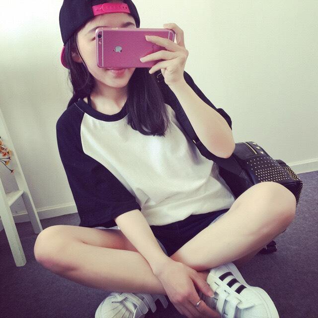 เสื้อยืดคอกลม แฟชั่น DX-peise