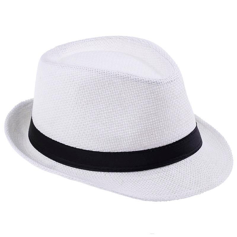 Panama Classic Hat หมวกปานามา ทรงไมเคิล (สีน้ำตาลอ่อน)