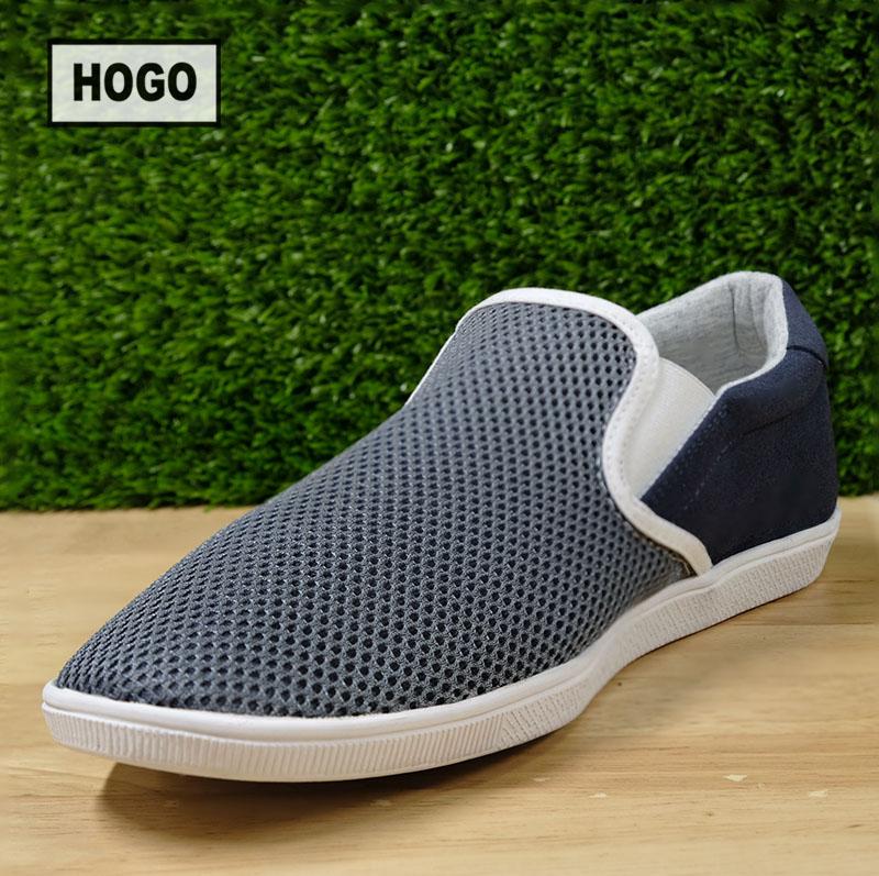 HOGO รองเท้าผ้าใบญี่ปุ่น (ผู้ชาย) แบบสวม (slip-on) นิ่มสุดๆ ใส่สบาย แถมกันลื่น HOGO รองเท้าผ้าใบญี่ปุ่น (ผู้ชาย) แบบสวม (slip-on) นิ่มสุดๆ ใส่สบาย แถมกันลื่น