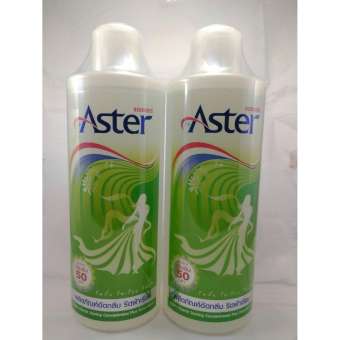 Aster น้ำยาอัดกลีบ / รีดผ้าเรียบ (แพคคู่) Aster น้ำยาอัดกลีบ / รีดผ้าเรียบ (แพคคู่)
