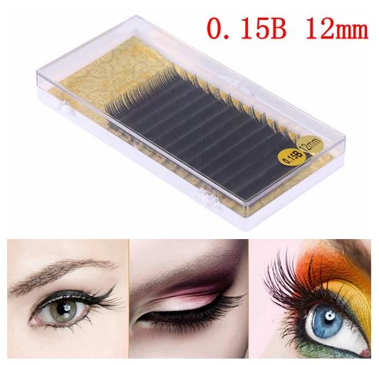 มิ้งค์เทียมแต่ละอุปกรณ์ต่อขนตาแต่งหน้ามืออาชีพ False Lashes (0.15B, 12 มิลลิเมตร!!) - INTL มิ้งค์เทียมแต่ละอุปกรณ์ต่อขนตาแต่งหน้ามืออาชีพ False Lashes (0.15B, 12 มิลลิเมตร!!) - INTL