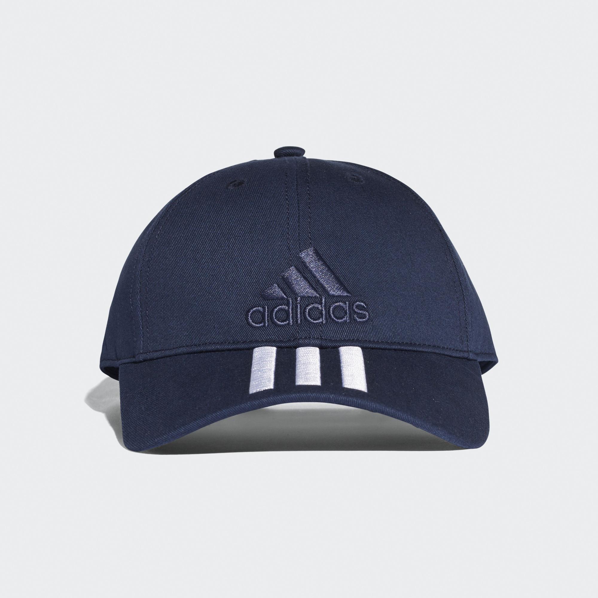 ADIDAS TRAINING SIX-PANEL CLASSIC 3-STRIPES CAP BK0808