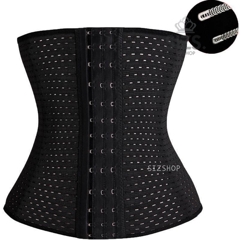 Corset คอร์เซ็ท สเตย์เก็บพุง แผ่นรัดหน้าท้อง 3 STEP กระชับสัดส่วน