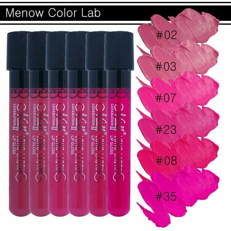 ของแท้-ราคาถูก โปร 4แท่ง196 บาท แถม 1 แท่ง ลิปกลอสมีนาว MENOW เบอร์ 2 3 7 23 08 35 อย่าลืมใช้โค้ดส่วนลดกันด้วยนะค่ะ