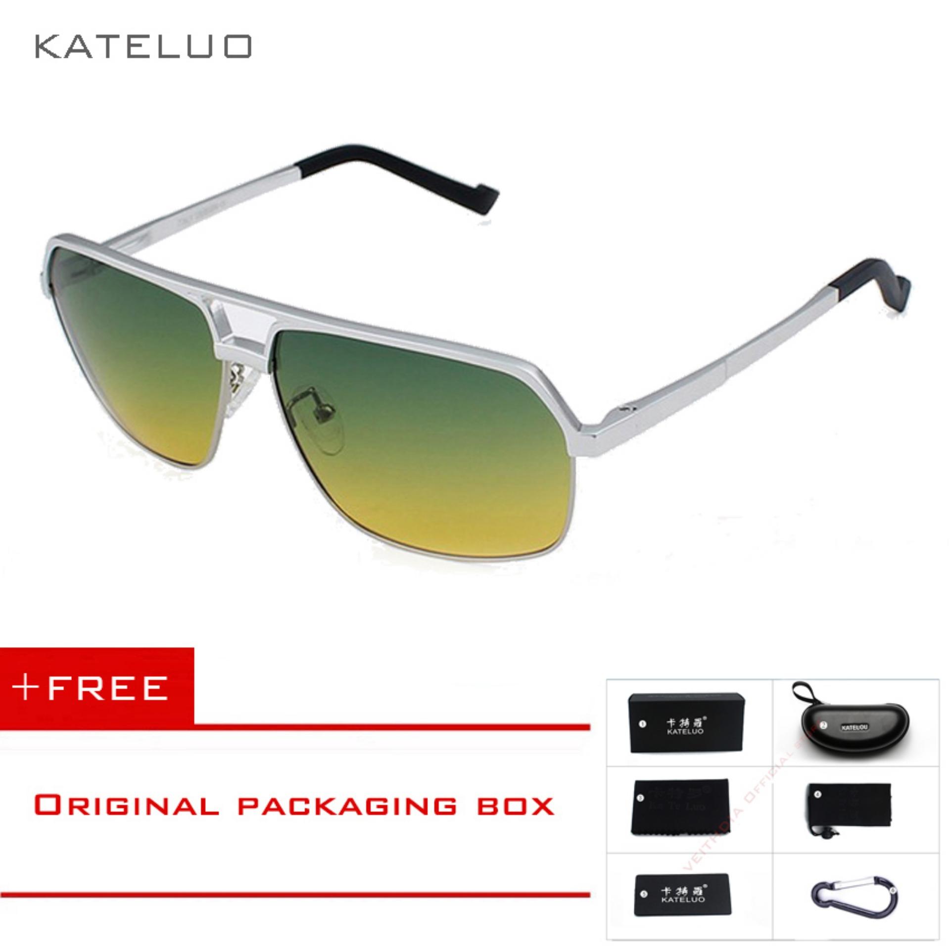 KATELUO แว่นสายตาแว่นตากันแดดเลนส์แว่นสายตา Polarized Lens 8549 KATELUO แว่นสายตาแว่นตากันแดดเลนส์แว่นสายตา Polarized Lens 8549