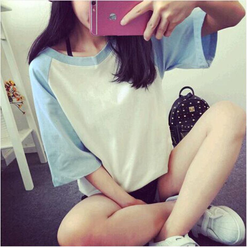 Fashion เสื้อยืด แขนสั้น แฟชั่น แต่งลายสกรีนด้านหน้า5866 Fashion เสื้อยืด แขนสั้น แฟชั่น แต่งลายสกรีนด้านหน้า5866