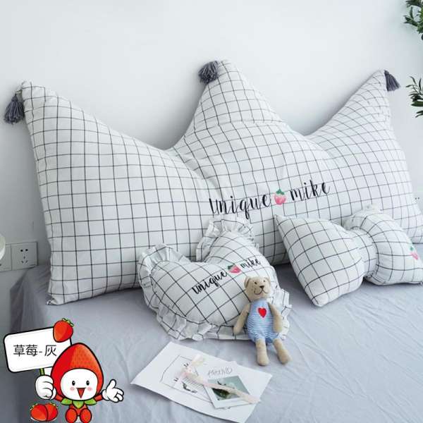 Vương Miện 100% Cotton Lớn Tựa Lưng