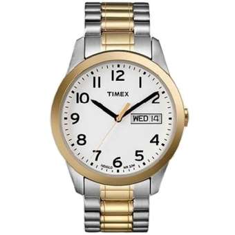 Timex นาฬิกาข้อมือผู้ชาย รุ่น T2N063 - Gold/Silver Timex นาฬิกาข้อมือผู้ชาย รุ่น T2N063 - Gold/Silver