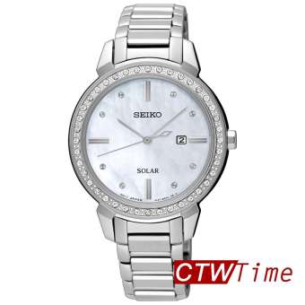 SEIKO SOLAR LADIES นาฬิกาข้อมือผู้หญิง สแตนเลสแท้ รุ่น SUT327P1 SEIKO SOLAR LADIES นาฬิกาข้อมือผู้หญิง สแตนเลสแท้ รุ่น SUT327P1