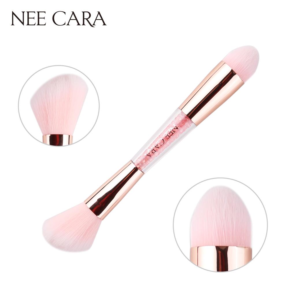 NEECARA แปรงแต่งหน้า 2หัว FOUNDATION & BLUSH (N658) NEECARA แปรงแต่งหน้า 2หัว FOUNDATION & BLUSH (N658)