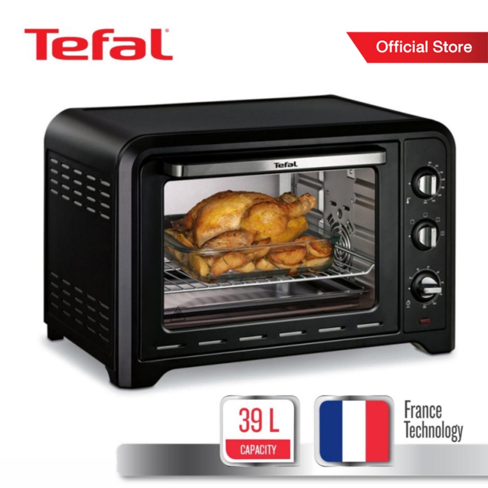 Tefal เตาอบ Oven Optimo กำลังไฟ 2,000 วัตต์ ขนาดความจุ 39 ลิตร รุ่น OF4848 -Black