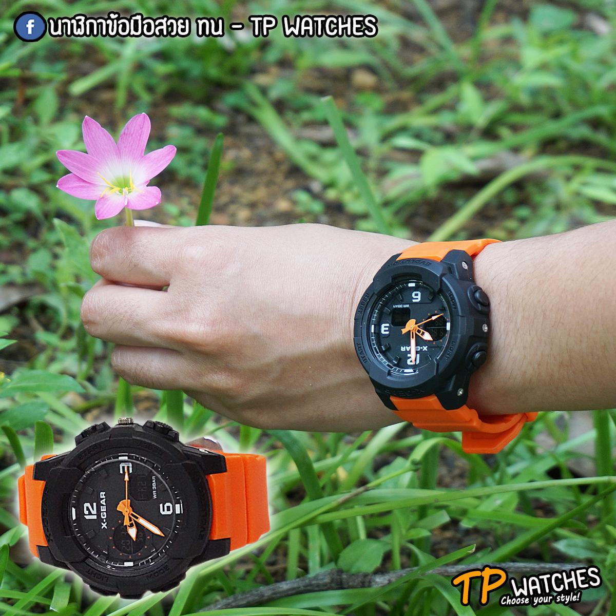 X-Gear นาฬิกาข้อมือคล้าย Baby G สวย ทน กันน้ำ 100% TP01-05 X-Gear นาฬิกาข้อมือคล้าย Baby G สวย ทน กันน้ำ 100% TP01-05