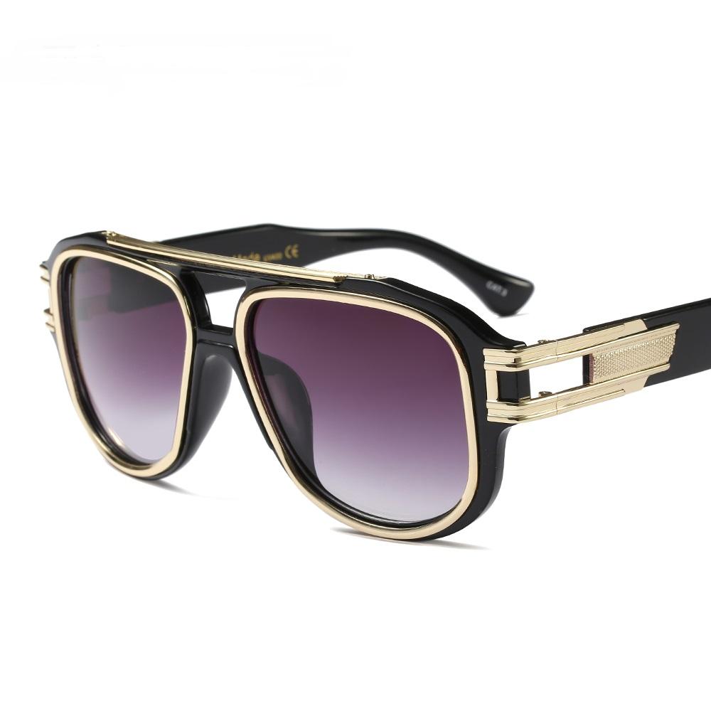Sunglasses Women ทรงสี่เหลี่ยมจตุรัสแว่นกันแดดแว่นกันแดด Stylish Men’s Metal sunglasses Sunglasses Women ทรงสี่เหลี่ยมจตุรัสแว่นกันแดดแว่นกันแดด Stylish Men's Metal sunglasses